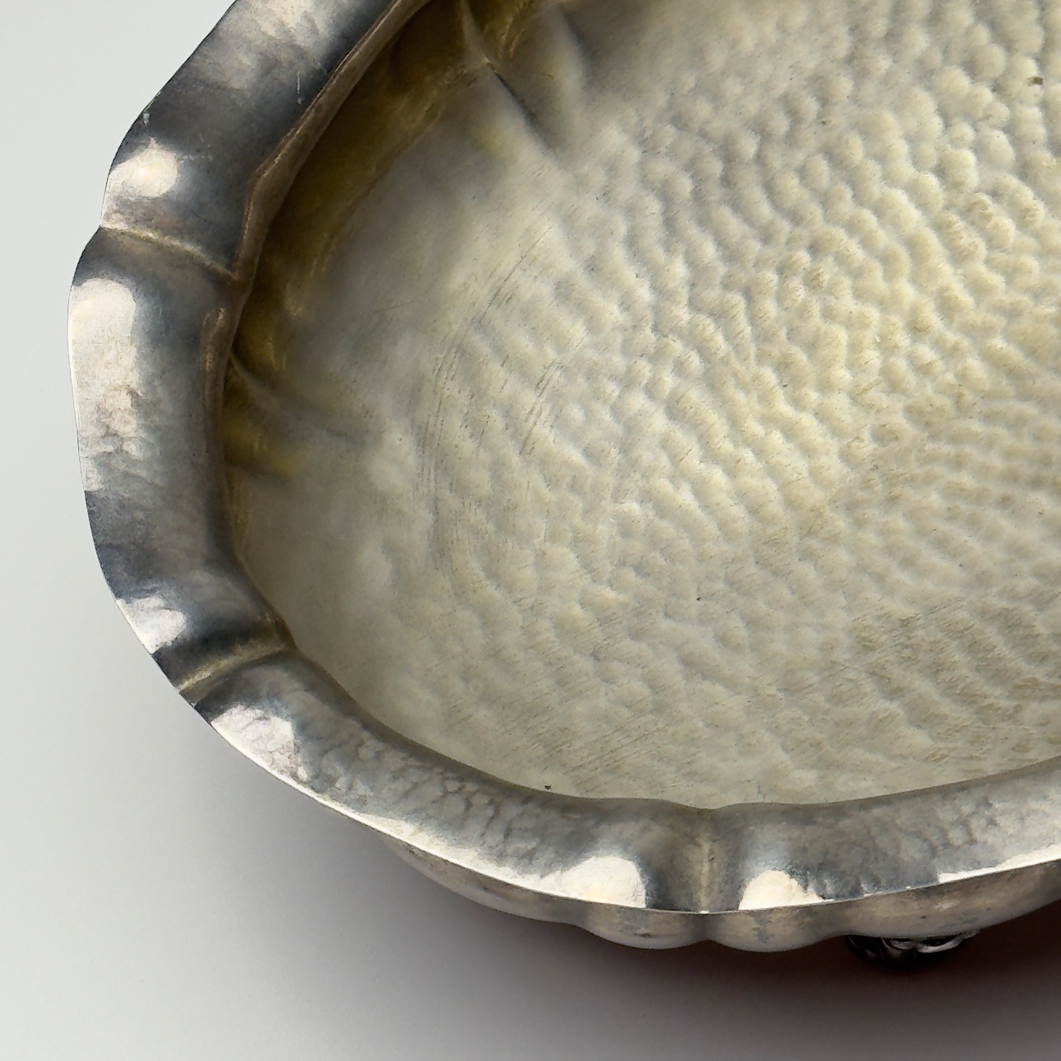 Vintage Silver Plated Bread Basket or Fruit Dish, Italy, 1950s