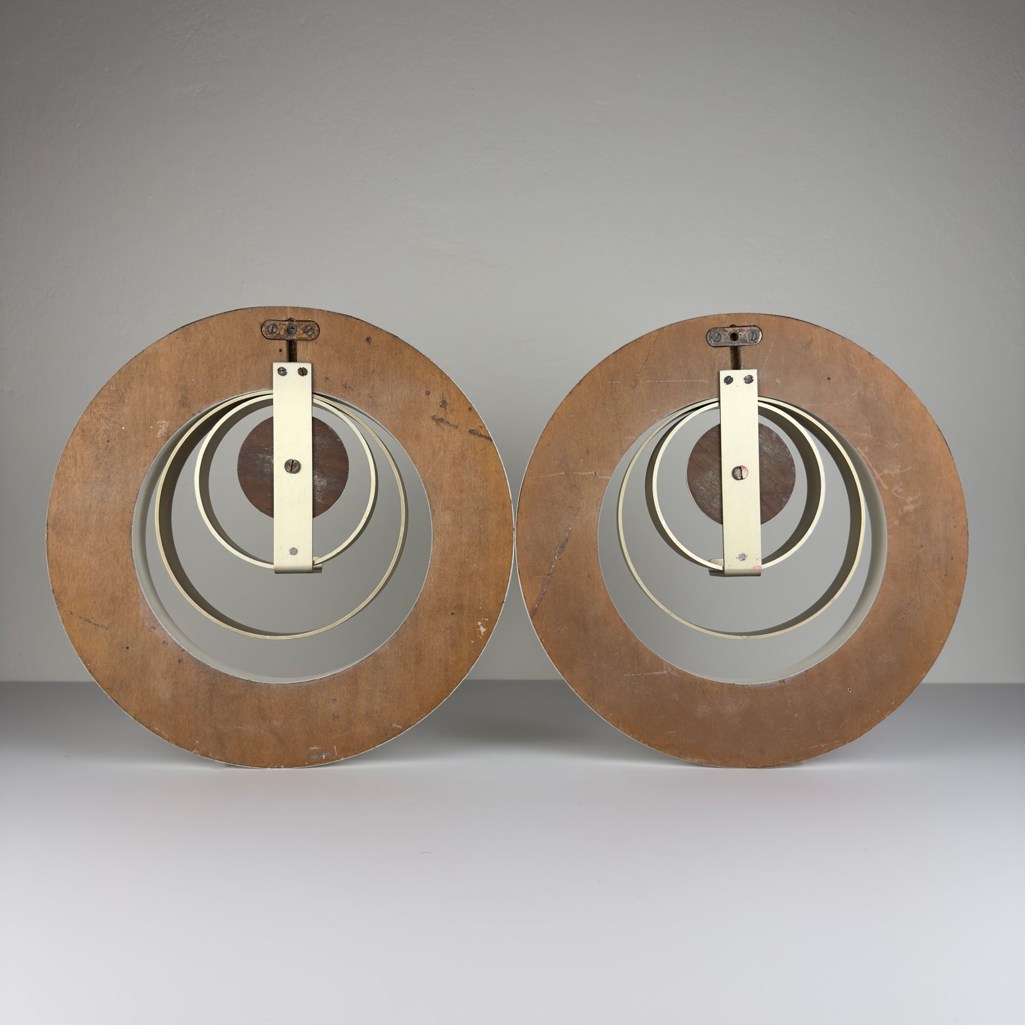 1 of 2 Mid-century wall hanger Space Age, Italy, 1970s, Vintage home decor