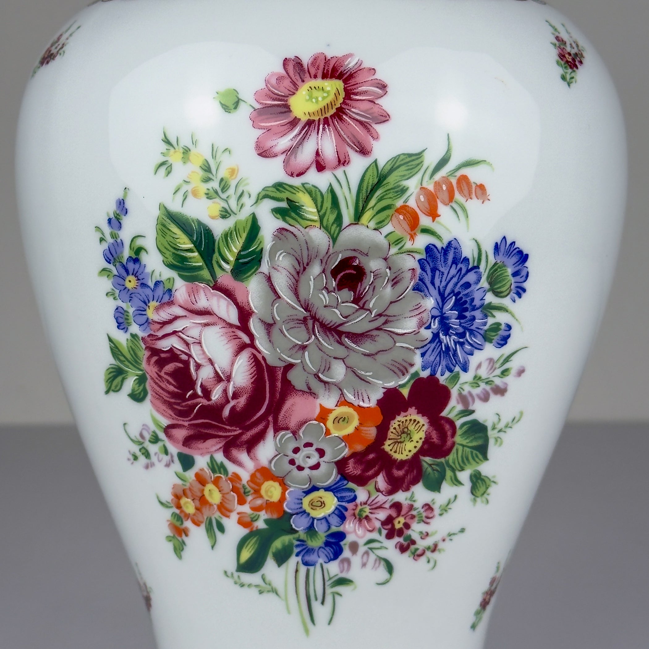 Vintage porcelain ginger jar by Limoges, France, 1970s