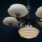 Art Deco Large Chandelier, Italy 1950s