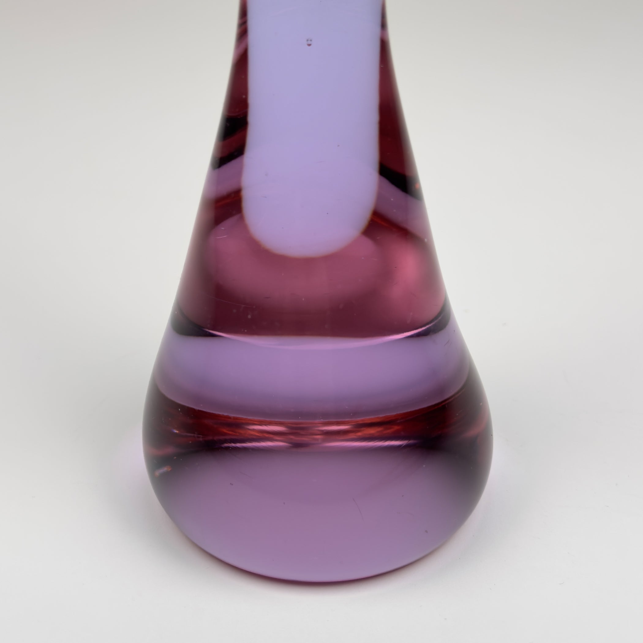 Vintage pink murano vase, Italy, 1970s