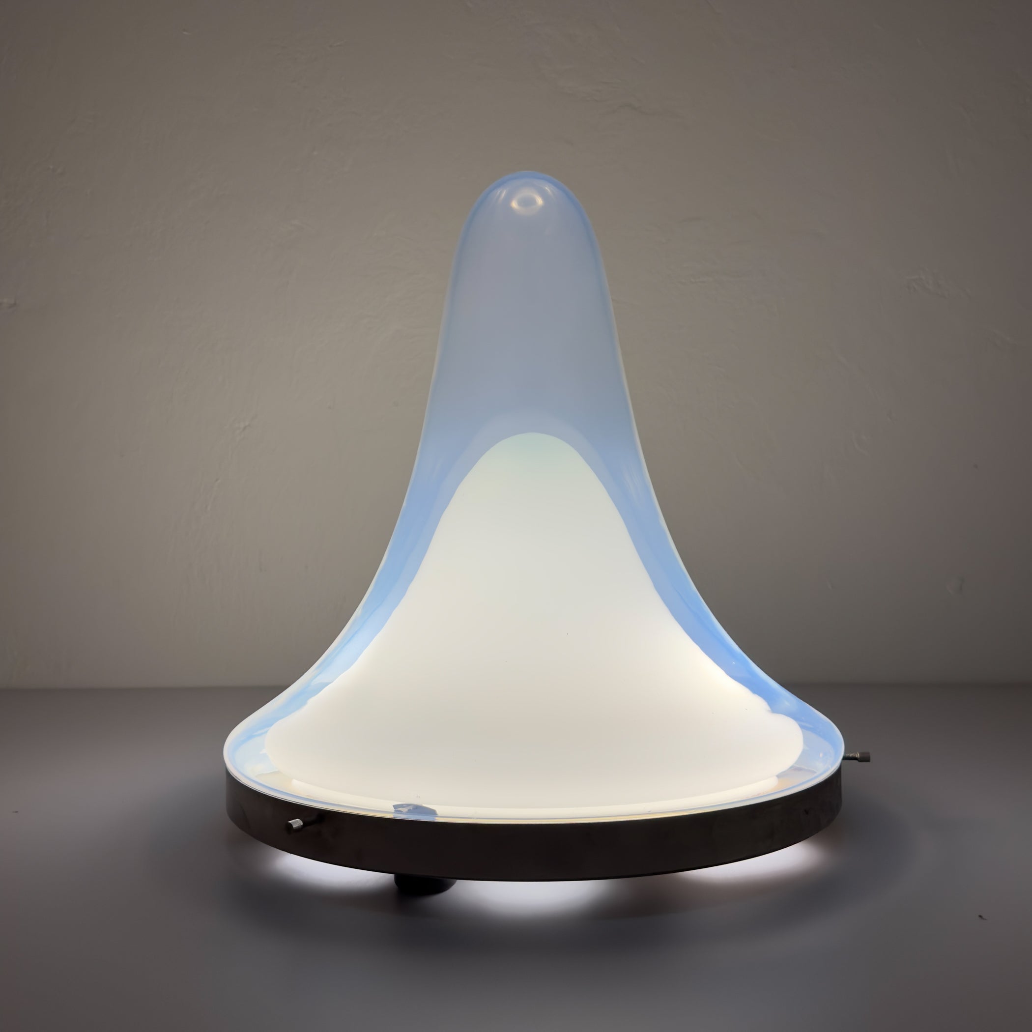 Original Murano table or ceiling lamp LS143, design Carlo Nason for AV Mazzega, Italy 1970s