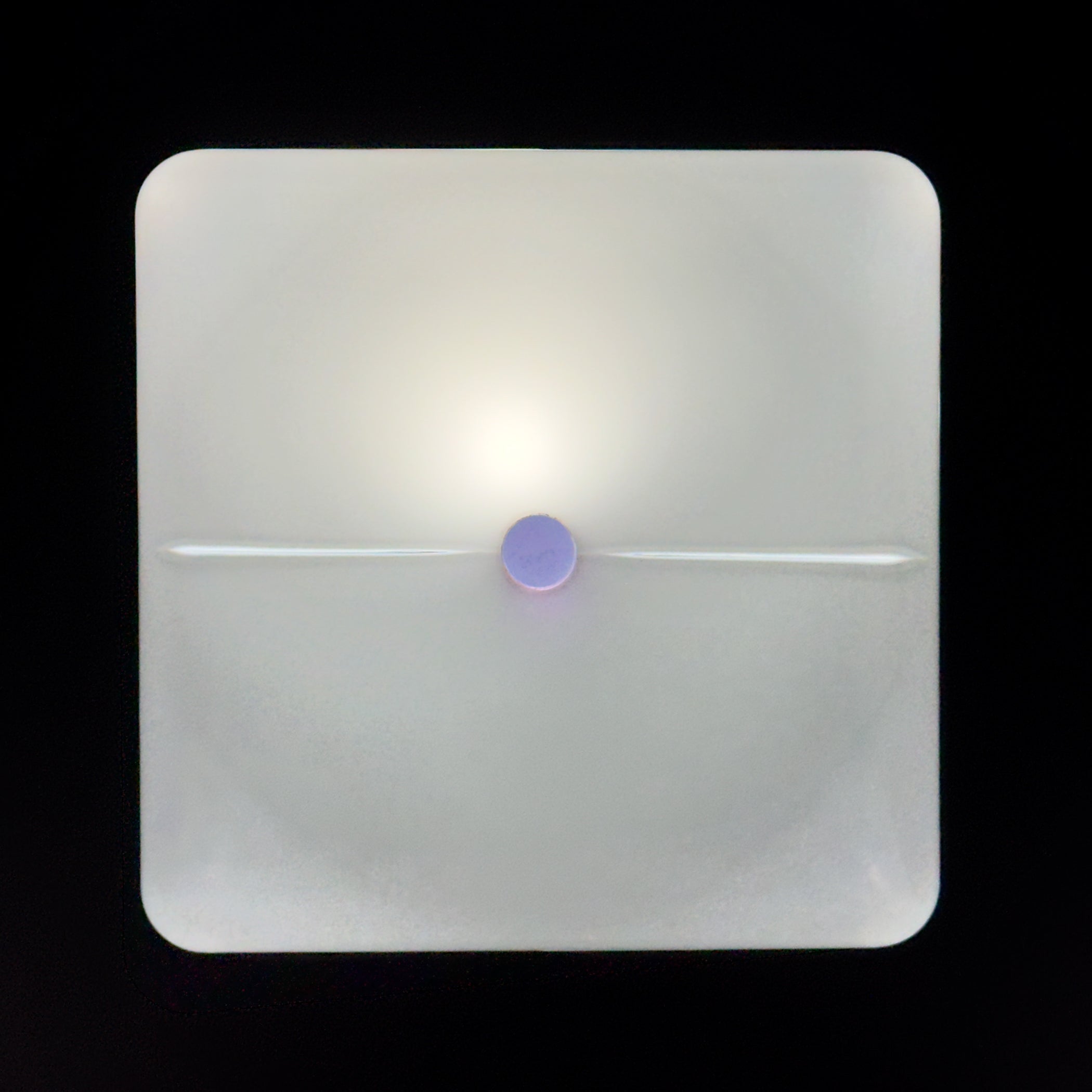 Mid-Century Murano Ceiling Lamp Vetreria De Majo, Italy 1970s