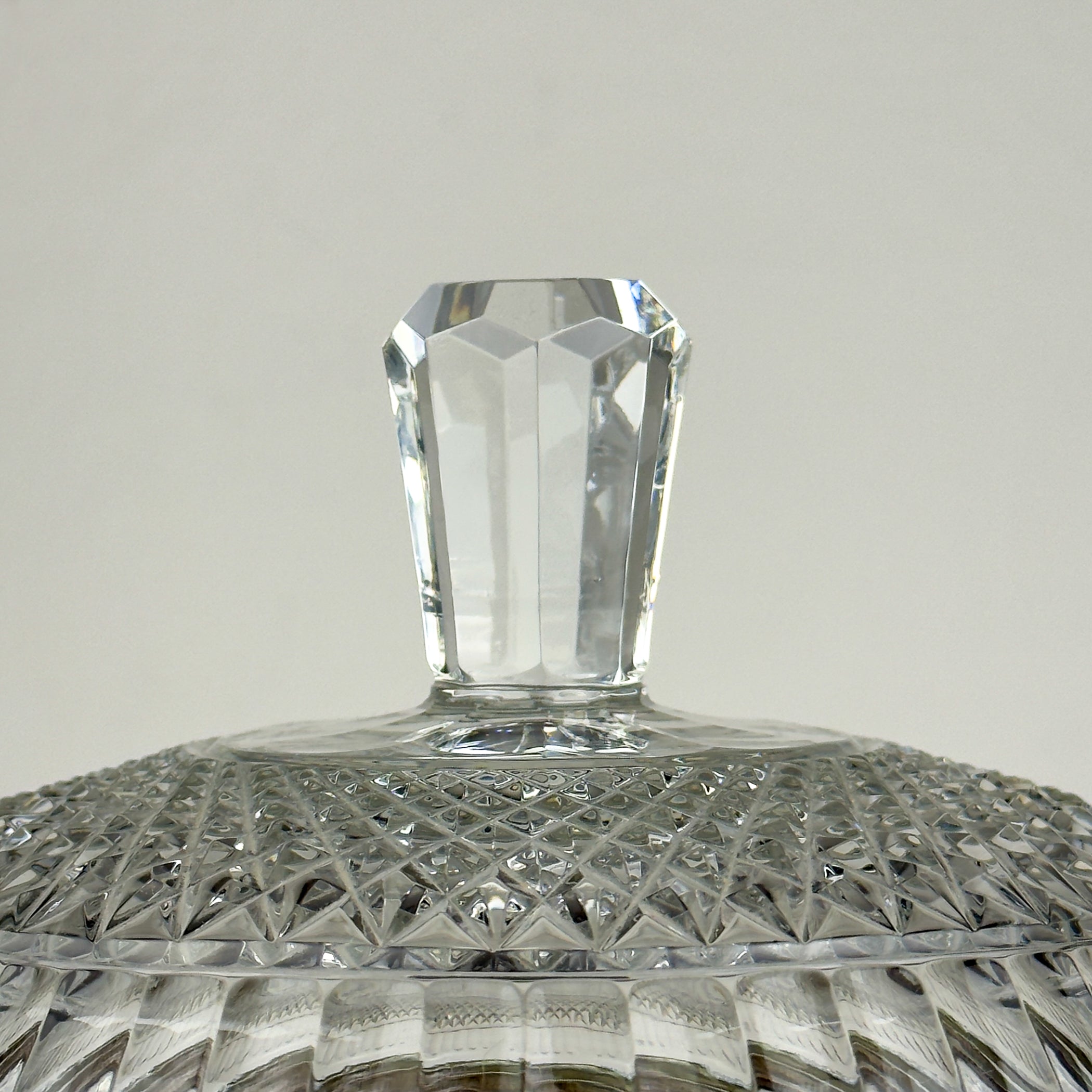 Antique glass bowl with bronze base, Italy 1920s