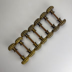 Antique solid brass Door Knob, Italy early 20th century