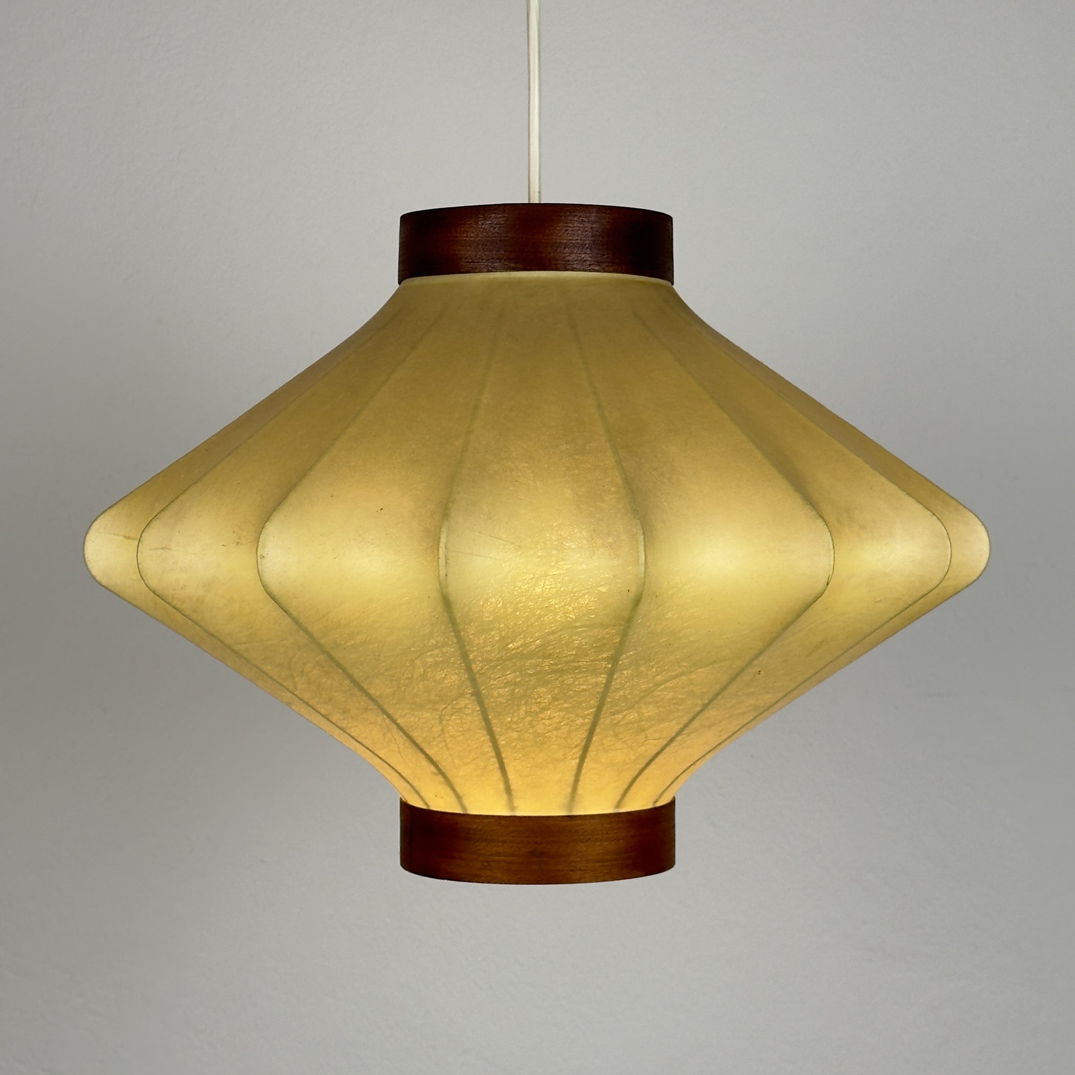 Mid-century cocoon pendant lamp, Achille Castiglioni, Italy 1960s