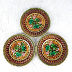 Villeroy & Boch Majolica Plate: 70s Retro Grape Decor