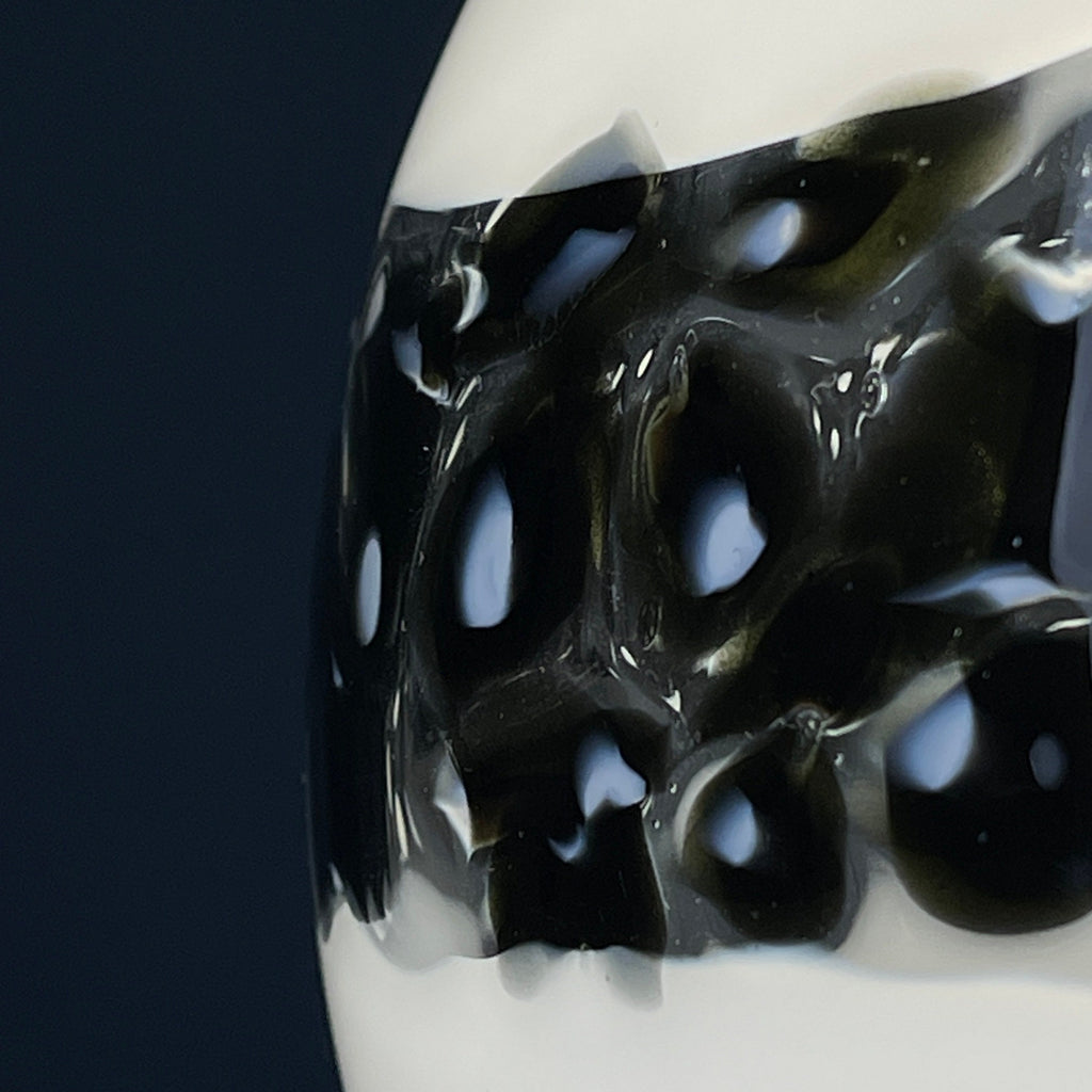 Mid-Century Modern Murano Glass Table Lamp: Italian 1970s Lighting