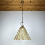 Vintage Murano pendant lamp by AV Mazzega, Italy 1970s