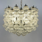 Murano chandelier by Flavio Poli for Seguso, Italy, 1960s