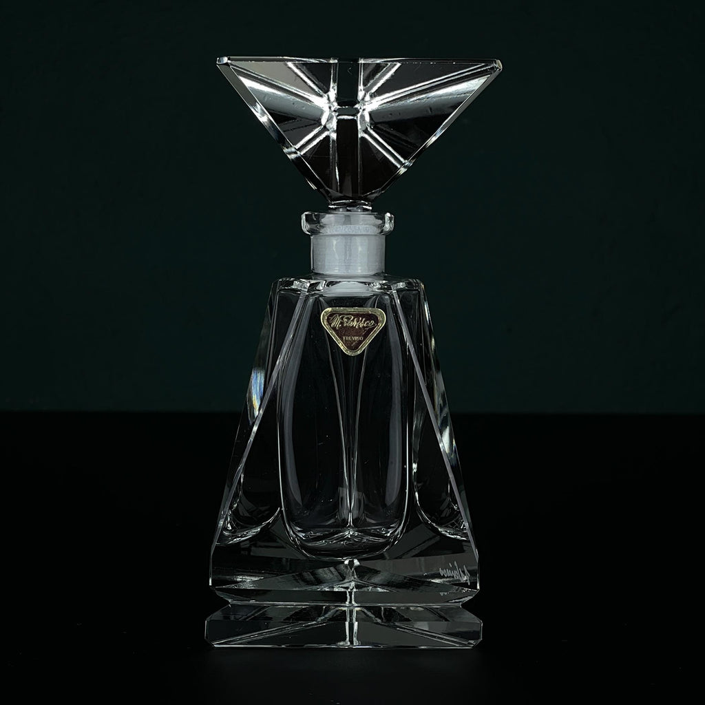 Original crystal perfume bottle by Italo Varisco for Varisco, Italy, 1960s