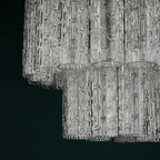 Classic Murano chandelier Tronchi by Venini, Italy 1960s