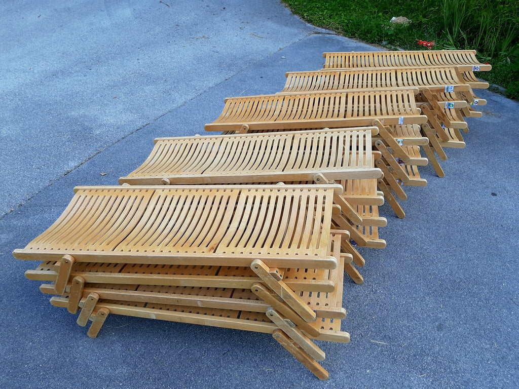 Vintage Rex Kralj Wood Daybed: Scandinavian Style Kids Bed