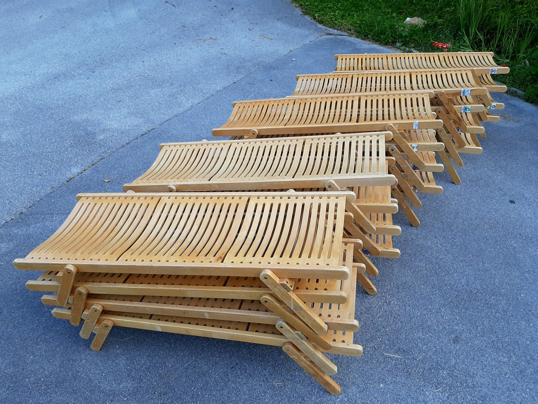 Vintage Rex Kralj Wood Daybed: Scandinavian Style Kids Bed