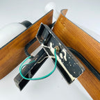 Stilnovo Wall Lamps: Mid-Century Modern Italian Sconces, 1950s, Set of 2