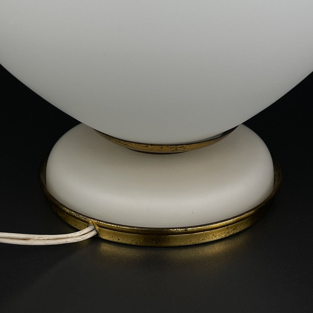 Vintage murano table lamp by Stilnovo, Italy 1950s, Mid-century modern design
