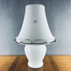 Murano Vetri large table lamp Mushroom Italy 1970s Italian Modern