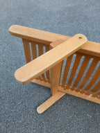 Vintage Rex Kralj Wood Daybed: Scandinavian Style Kids Bed