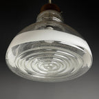 Murano glass pendant lamp  Italy 1960s Space age Mid-century modern italian lighting