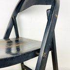 Folding chairs Tric by Achille and Pier Giacomo Castiglioni for BBB Emmebonacina Italy 1970s