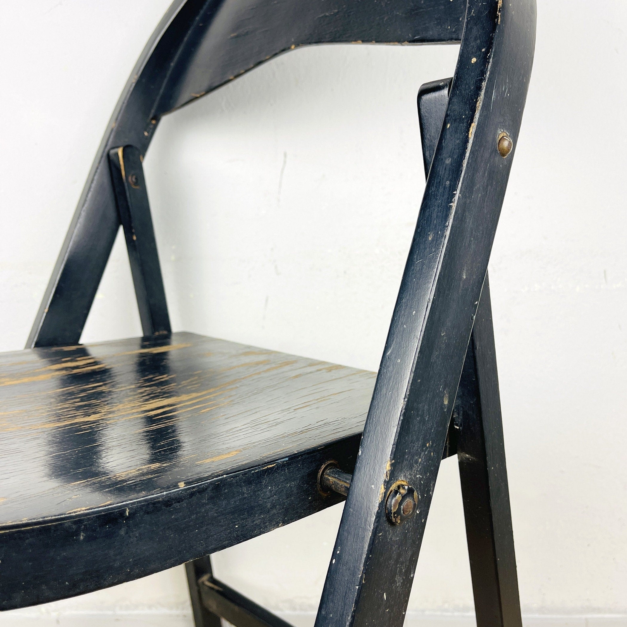 Folding chairs Tric by Achille and Pier Giacomo Castiglioni for BBB Emmebonacina Italy 1970s