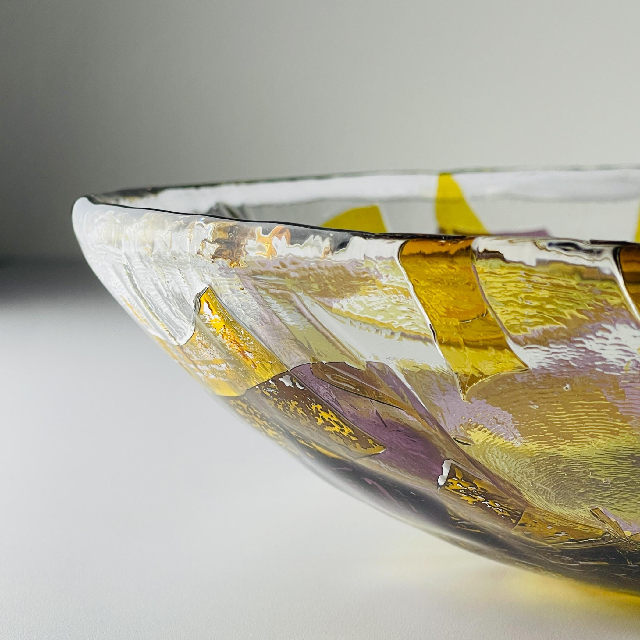 Original murano glass vase by La Murrina, Italy, 1980s, Vintage home decor