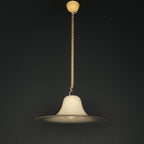 Cinea pendant lamp by Giusto Toso for Leucos Italy 1970s Mid-century italian modern lighting