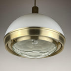 Pendant lamp by Pia Guidetti Crippa for Lumi, Italy 1960s, Mid-century italian modern lighting