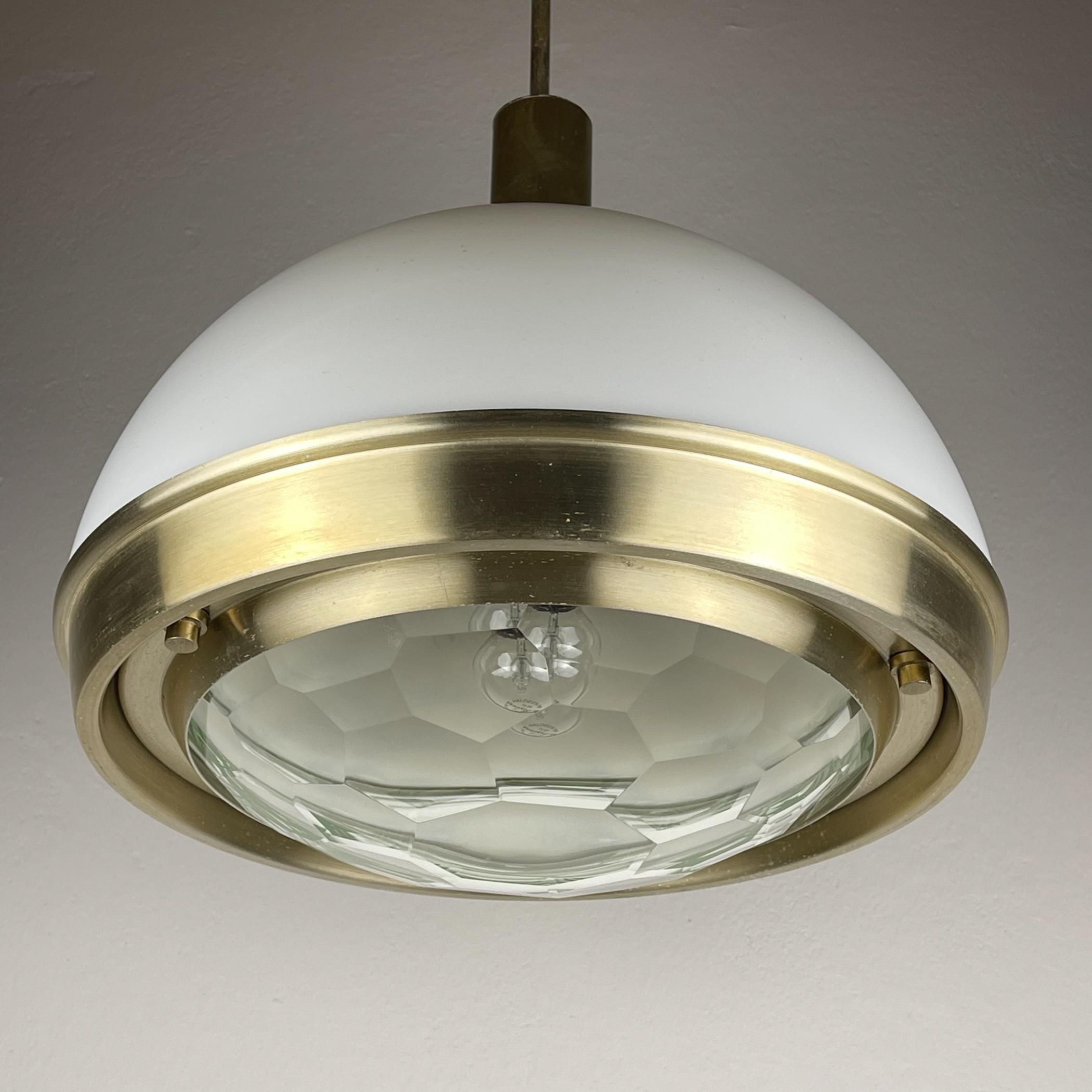 Pendant lamp by Pia Guidetti Crippa for Lumi, Italy 1960s, Mid-century italian modern lighting