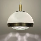 Pendant lamp by Pia Guidetti Crippa for Lumi, Italy 1960s, Mid-century italian modern lighting