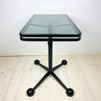 Large black coffee table by Allegri Arredamenti, Italy 1970s