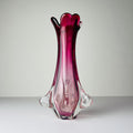 Vintage Murano vase Chambord by Fratelli Toso, Italy 1960s