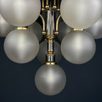 Vintage Ball Chandelier by Orion Austria, 1980s, Mid-century modern, Vintage home lighting