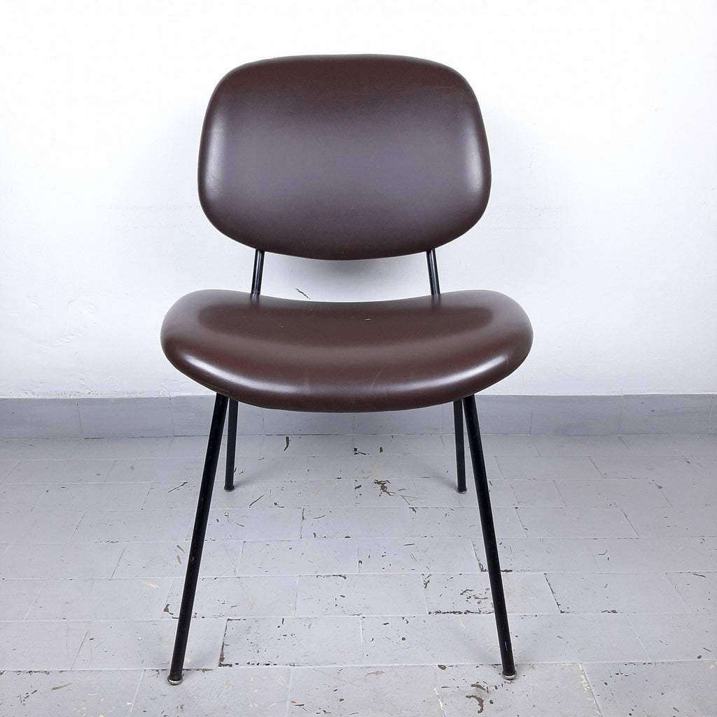 Mid-century desk chair from Olivetti Arredamenti Metallici Italy 1960s Retro home office