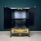 Mid-Century Italian Cabinet, Style Chinoiserie, 1950s