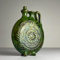 Vintage ceramic bottle by Velimir Dordevic, Serbia, 1970s
