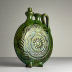 Vintage ceramic bottle by Velimir Dordevic, Serbia, 1970s