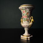 Vintage porcelain vase in the style of "Old Paris", China, Mid-20th Century