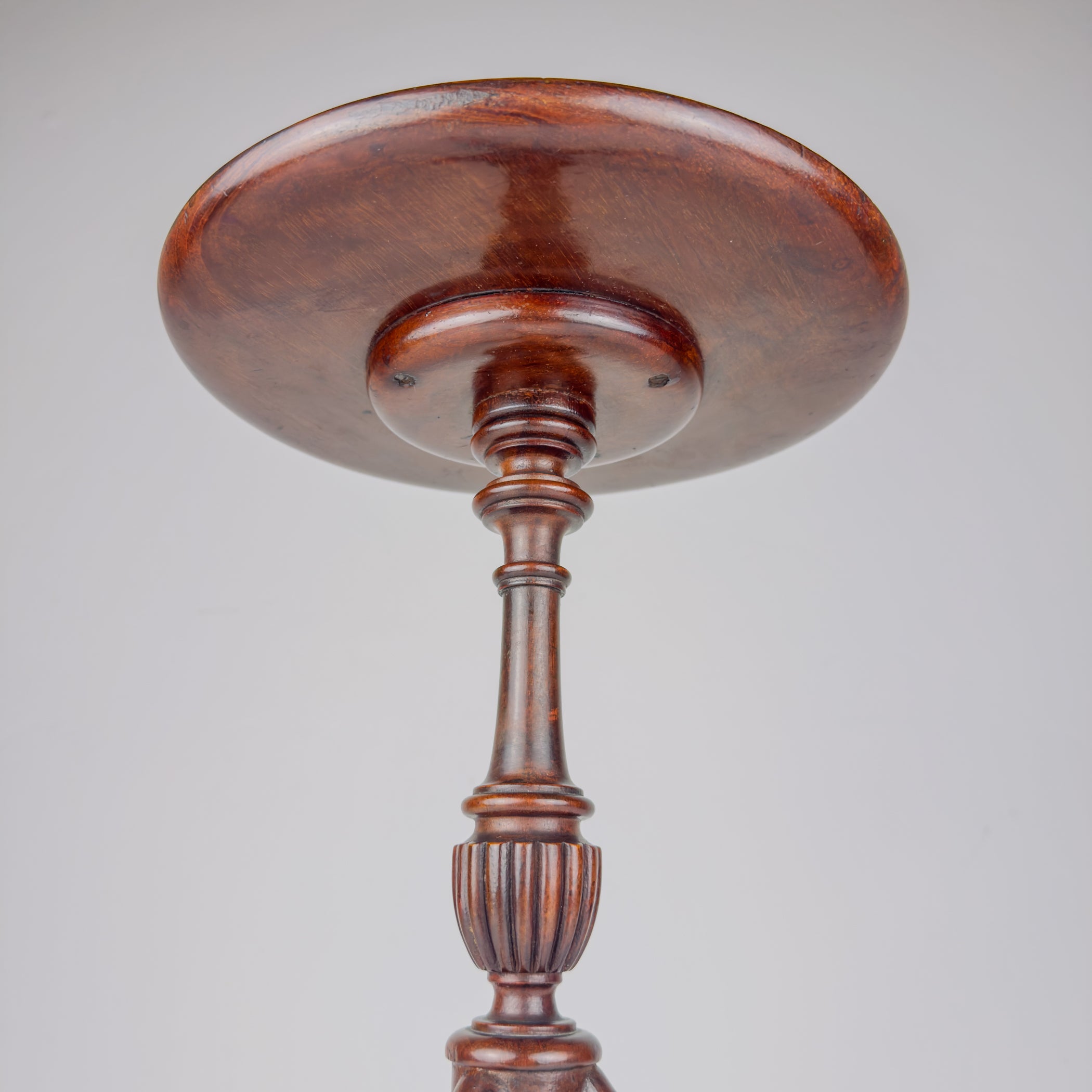 Antique Mahogany Wine Table, England 1900s