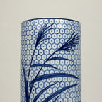 Vintage ceramic vase Quail and Millet, Japan 1970s