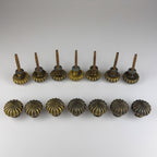 Antique solid brass Door Knob, Italy early 20th century