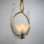 Vintage Murano chandelier by Barovier & Toso, Italy 1930s