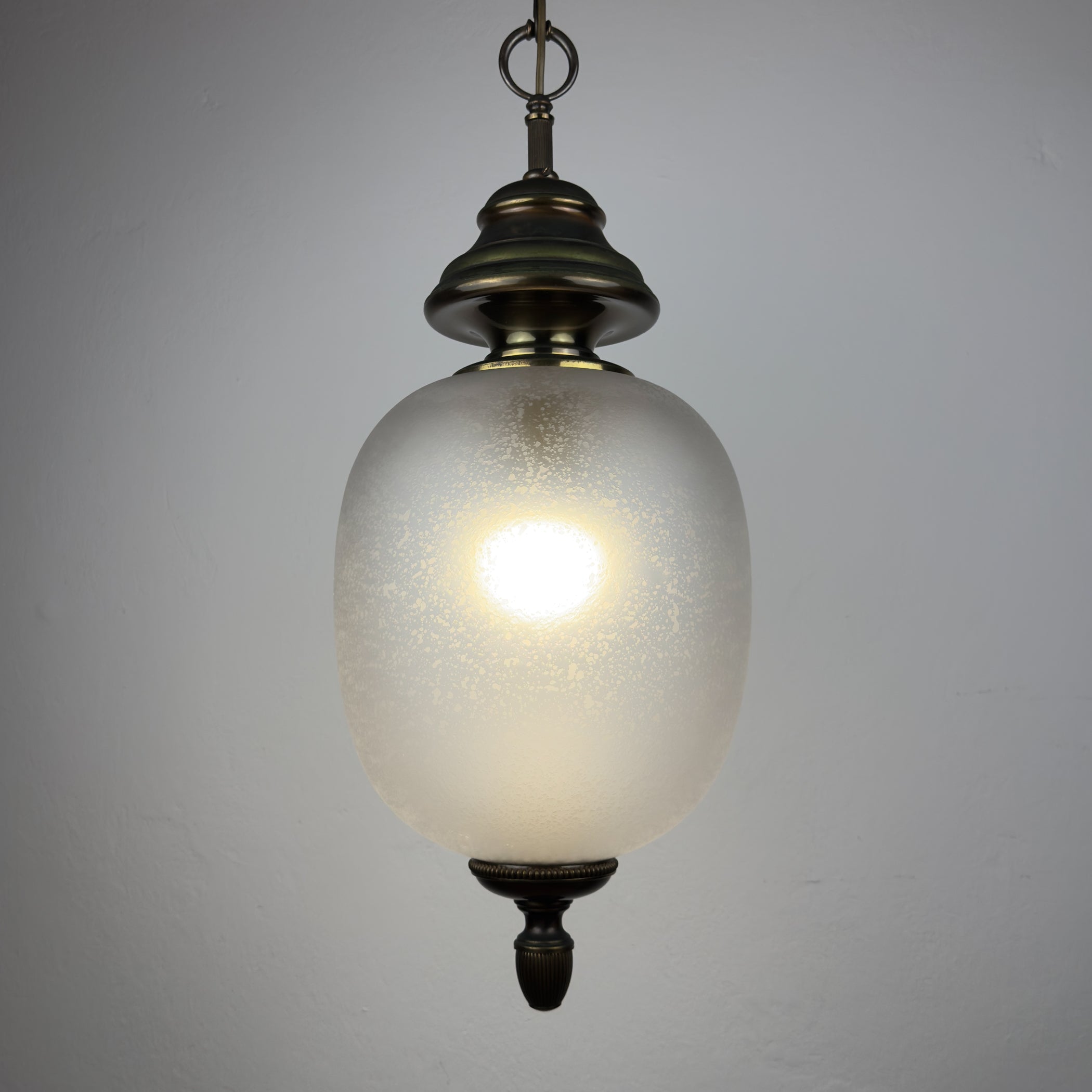 Vintage pendant lamp by Gaetano Sciolari, Italy, 1960s