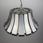 Vintage metal pendant lamp by Elio Martinelli for Martinelli Luce, Italy 1960s