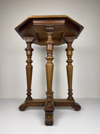 Vintage wooden side table, Italy 1950s