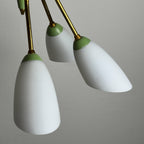 Vintage Stilnovo chandelier, Italy 1940-50s