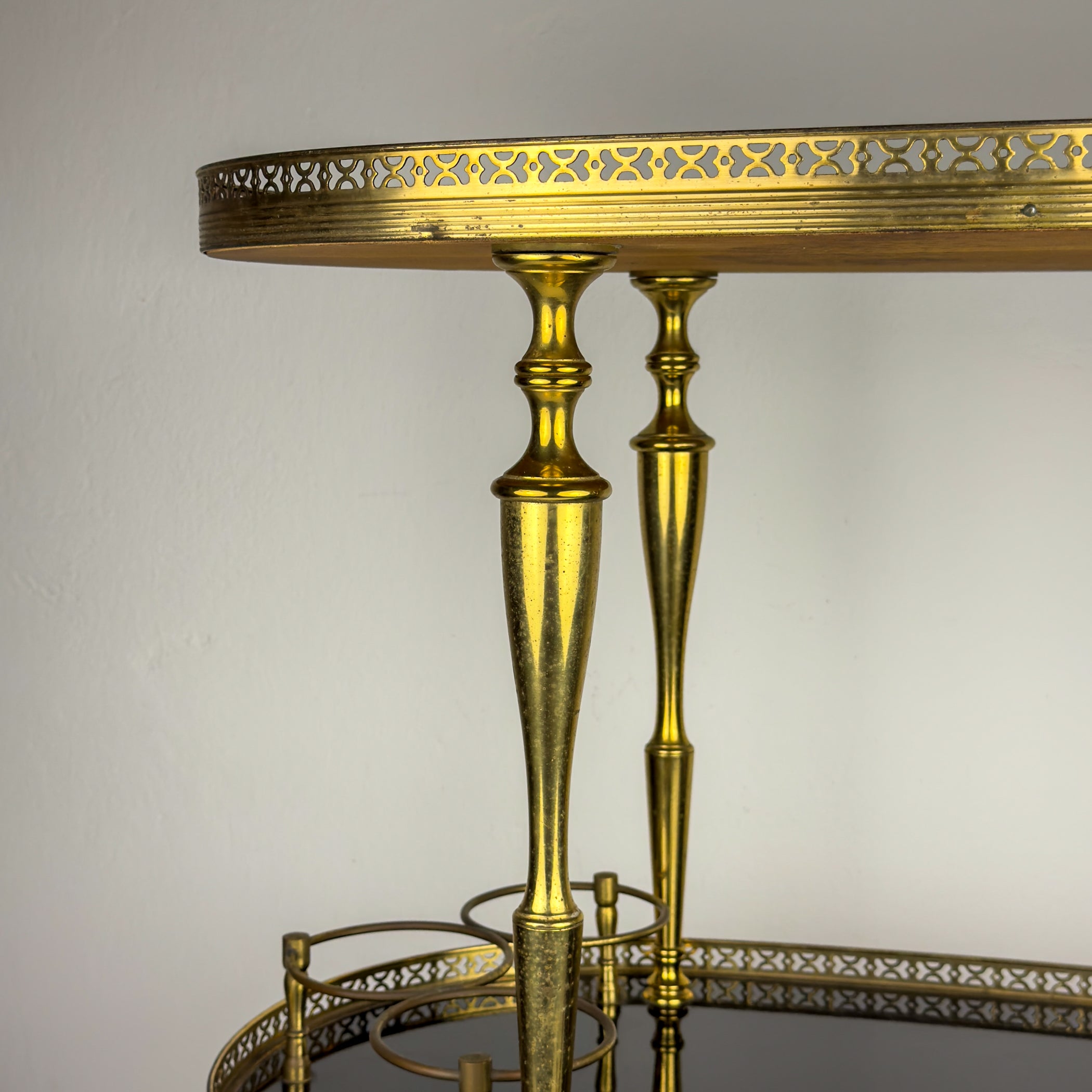 Vintage Bar Cart, Italy 1960s, Mid-Century modern