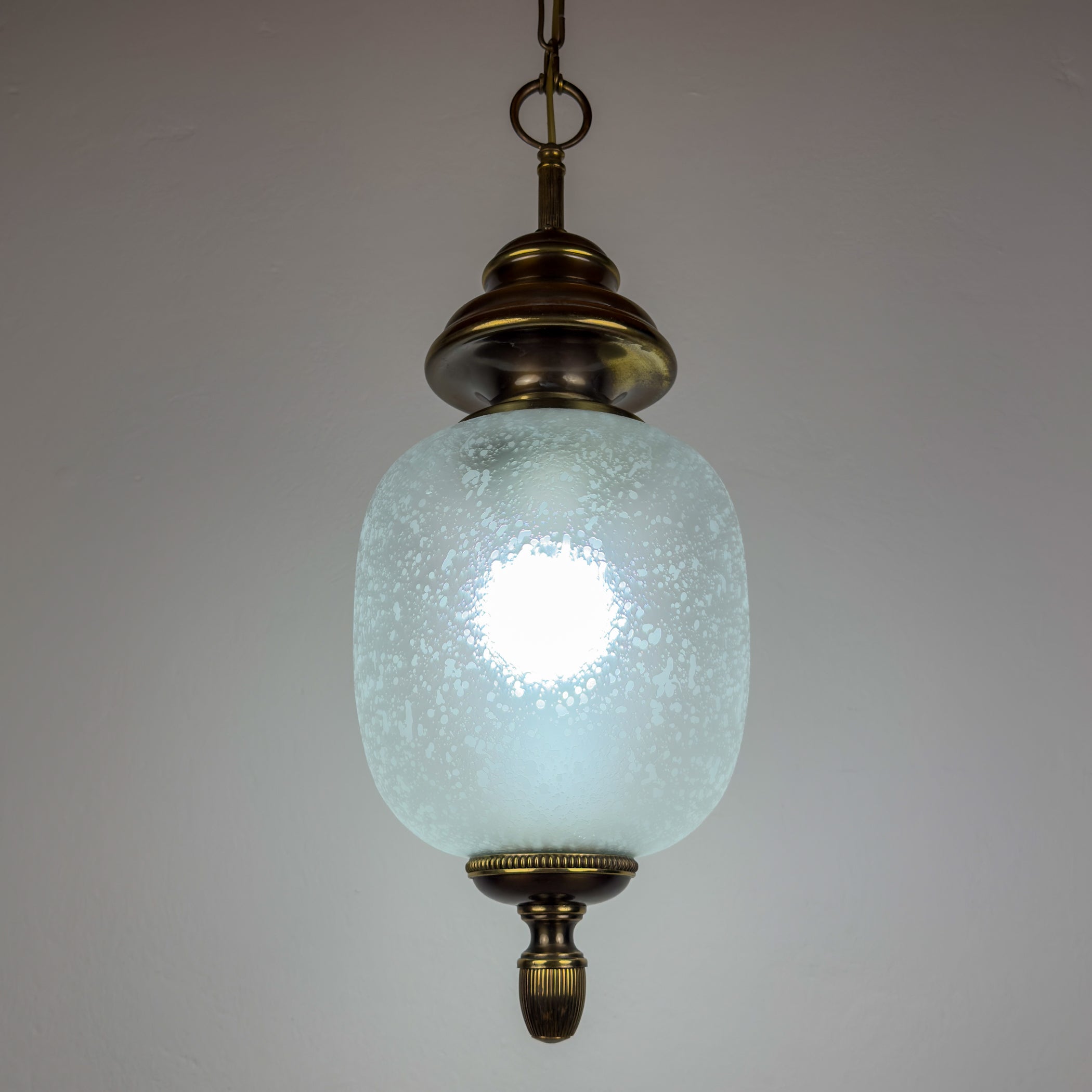 Vintage pendant lamp by Gaetano Sciolari, Italy, 1960s