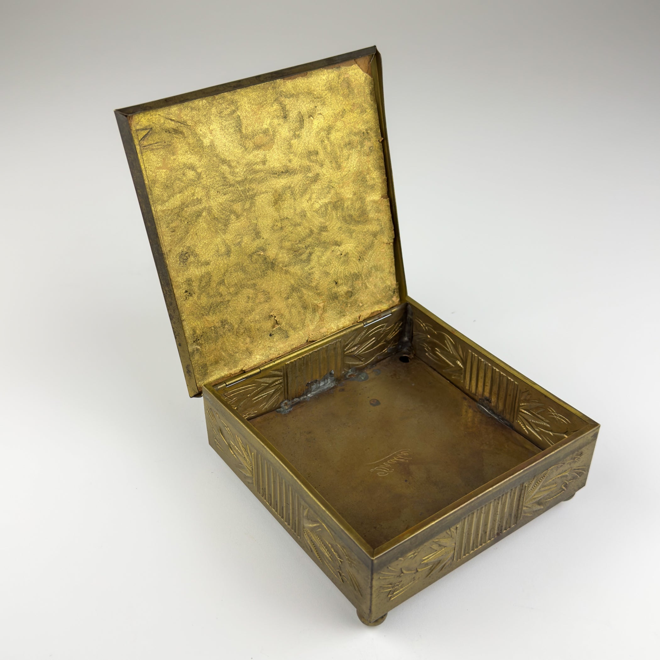 Vintage jewelry box by Dralle, Germany 1930s