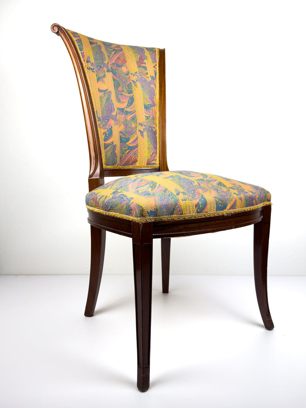 Vintage dining chairs, Set of 4, Italy 1950s